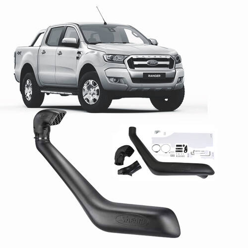 Safari V-SPEC Snorkel Kit For Ford Ranger 4th Gen 2019-22, SS983HF, 2.3L EcoBoost I-4 GDTI Gasoline Engine