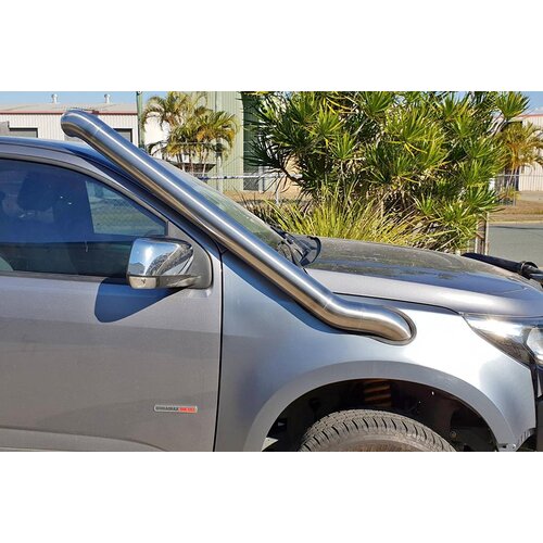 Stainless Steel Snorkel 4" Brushed To Suit Holden RG Colorado, Colorado 7 & Trailblazer