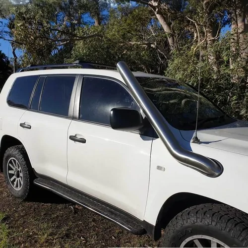 4" Brushed Stainless Steel Snorkel To Suit Toyota Landcruiser 200 Series 2007-Current