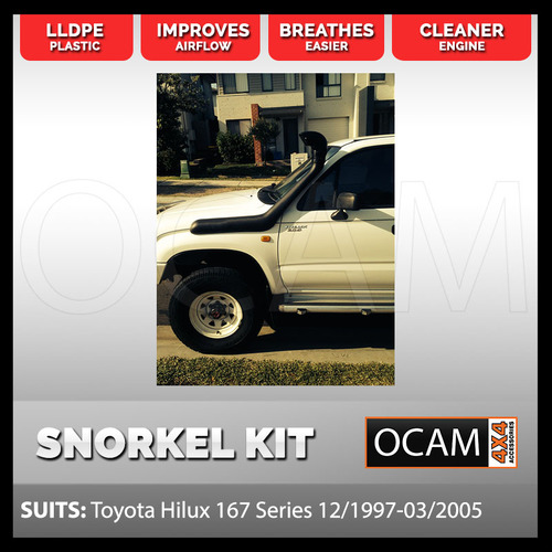Snorkel Kit for TOYOTA HILUX 167 Series 12/1997-03/2005 Diesel 4X4 4WD