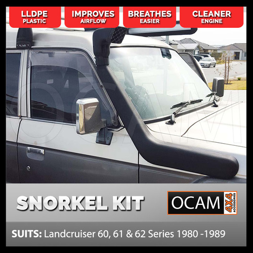 Snorkel Kit for TOYOTA LANDCRUISER 60, 61 & 62 Series 01/1980-12/1989 4X4 4WD