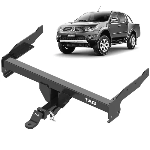 TAG Heavy Duty Towbar & Direct Fit Wiring Harness for Mitsubishi Triton MN Dual Cab 08/2009-04/2015