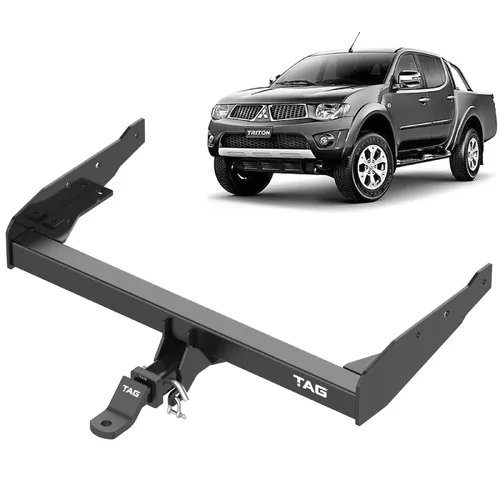 TAG Heavy Duty Towbar & Direct Fit Wiring Harness for Mitsubishi Triton MN 08/2009-04/2015 Dual Cabs