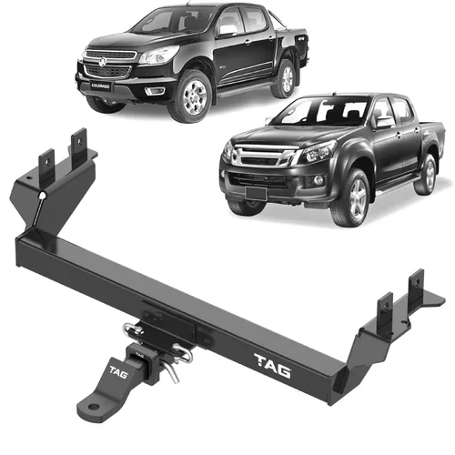 TAG Heavy Duty Towbar & Direct Fit Wiring Harness for Holden Rodeo RA Series Utes With Step 02/2003-06/2008