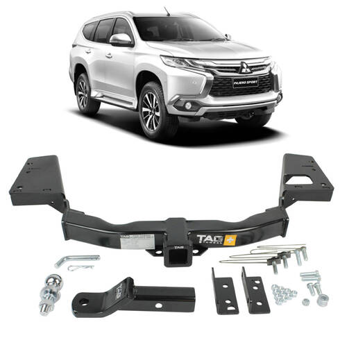 TAG Heavy Duty Towbar for Mitsubishi Pajero Sport 01/2015-11/2019 Complete with Tow Ball