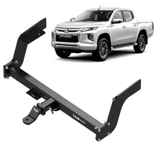 TAG Heavy Duty Towbar & Direct Fit Wiring Harness for Mitsubishi Triton MQ Series 05/2015-11/2018