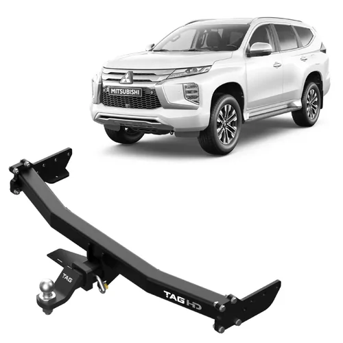 TAG Heavy Duty Towbar & Direct Fit Wiring Harness for Mitsubishi Pajero Sport QF Series 11/2019-on