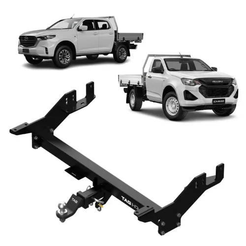 TAG Towbar & Direct Fit Wiring Harness for Isuzu D-MAX and Mazda BT-50 Models with Extended Tray or Canopy 07/2020-On