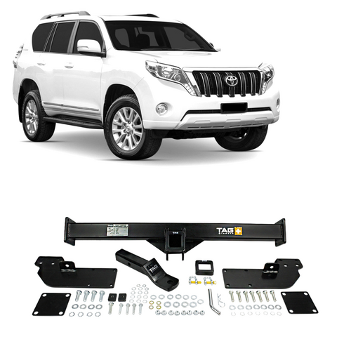 TAG+ Heavy Duty Towbar to suit Toyota Prado 120 & 150 Series 2002-On, Tow Bar With Tow Ball