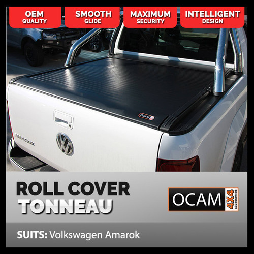 Retractable Tonneau Roll Cover For Volkswagen Amarok, Dual Cab, Electric Roller Shutter