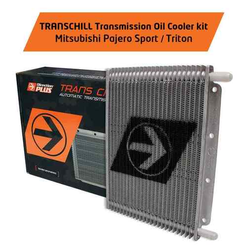 Direction Plus TransChill Transmission Cooler Kit for Mitsubishi Triton MQ, Pajero Sport, 2015-19, Dual or Single