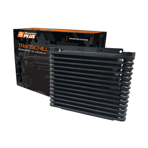 TransChill Transmission 32mm Cooler Kit for Isuzu D-MAX / MU-X, 08/2020-Current, Arctic Black Edition, TCB645DPK