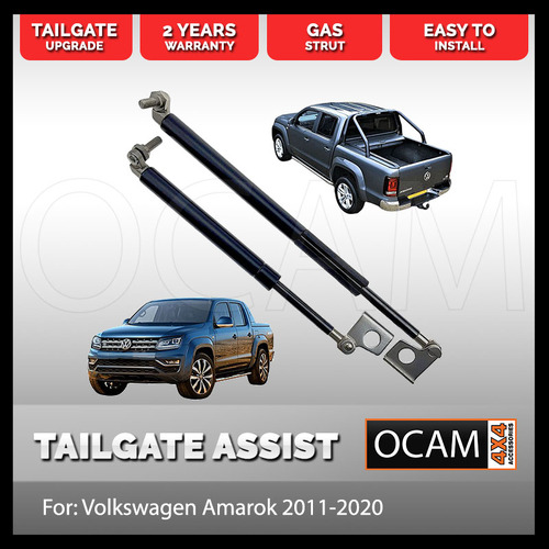 OCAM Tailgate Assist Strut Kit for Volkswagen Amarok 2011-2020 Easy-Up & Slow-Down