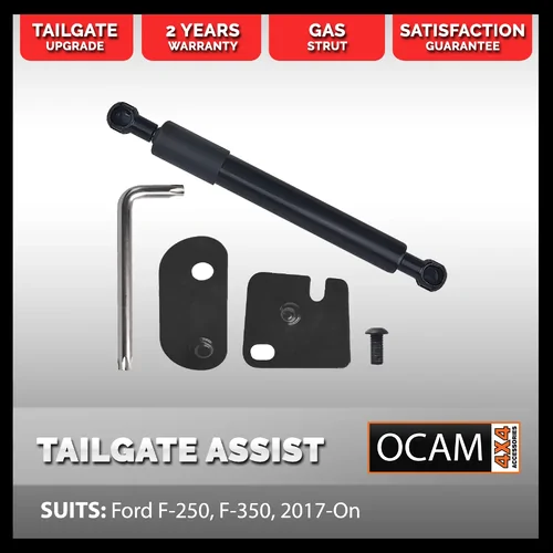 OCAM Tailgate Assist Strut Kit for Ford F-250, F-350, 2017-On, Slow-Down