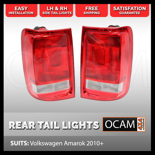 Rear Tail Lights LH and RH Side for Volkswagen Amarok 01/2010-04/2023