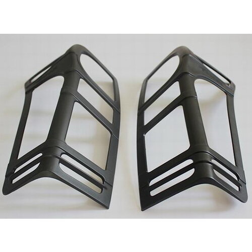 Tail Light Surrounds for Isuzu DMAX 06/2012-20 D-MAX Black