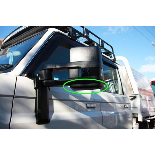 Replacement Back Cover for OCAM TM2 Towing Mirrors Passenger Side-Bottom Piece