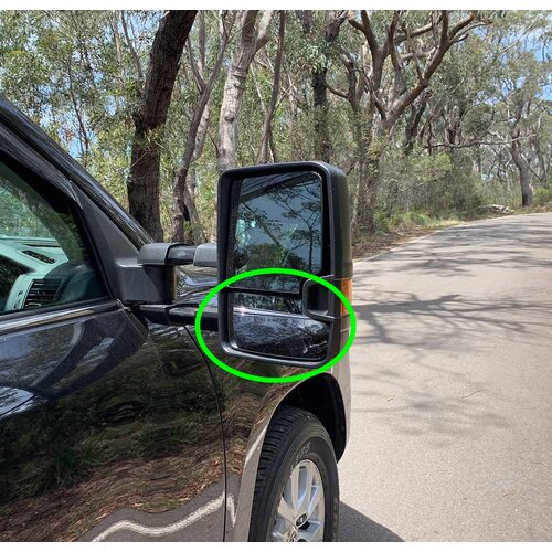Replacement Glass for OCAM TM2 Towing Mirrors Driver's Side - Bottom Piece