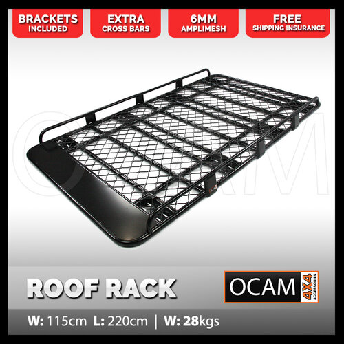 OCAM Aluminium Tradesman Roof Rack For Toyota Landcruiser Prado 150 Series Alloy