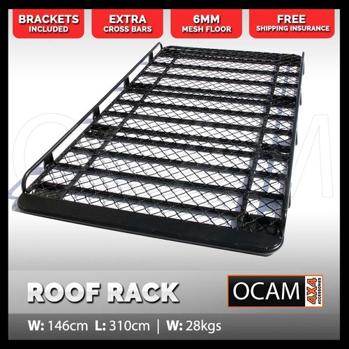 OCAM Aluminium Tradesman Roof Rack For Mercedes Vito Crew Cab LWB 3100x1464mm