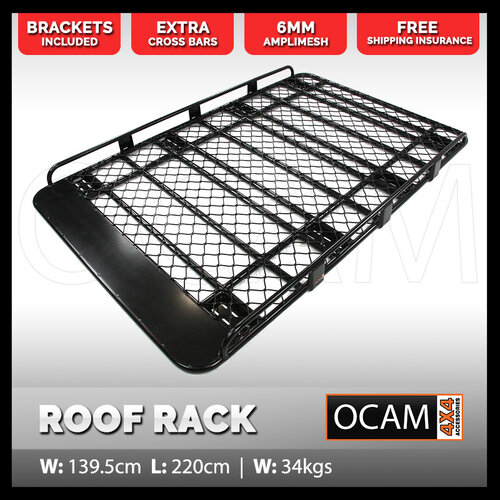 OCAM Aluminium Tradesman Roof Rack For Toyota Landcruiser 75 78 Troop Carrier