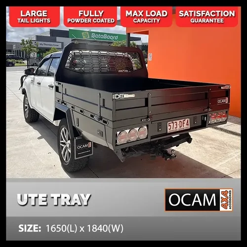 OCAM Deluxe Aluminium Ute Tray 1650(L) x 1840(W)