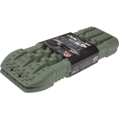 TRED Recovery Tracks Traction Boards 800mm Military Green