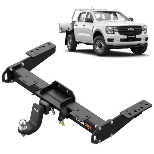 TAG 4X4 Recovery Towbar for Next-Gen Ford Ranger Next-Gen Cab Chassis 06/2022-On TXR836