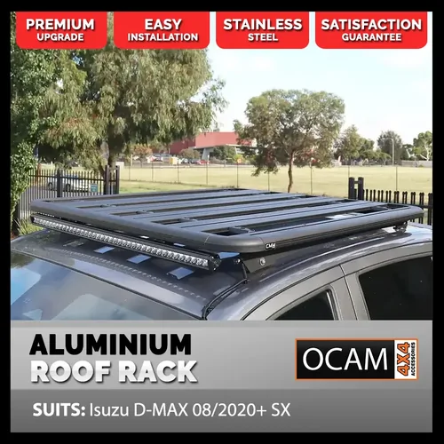 OCAM CMM V1 Aluminium Platform Flat Roof Rack for Isuzu D-MAX 08/2020+ SX