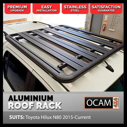 OCAM CMM V1 Aluminium Platform Flat Roof Rack for Toyota Hilux N80 2015-Current