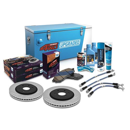 Bendix Ultimate 4WD Brake Upgrade Kit Suits Nissan Pathfinder R51 07/2005-12/2013 U4WD-BUK101