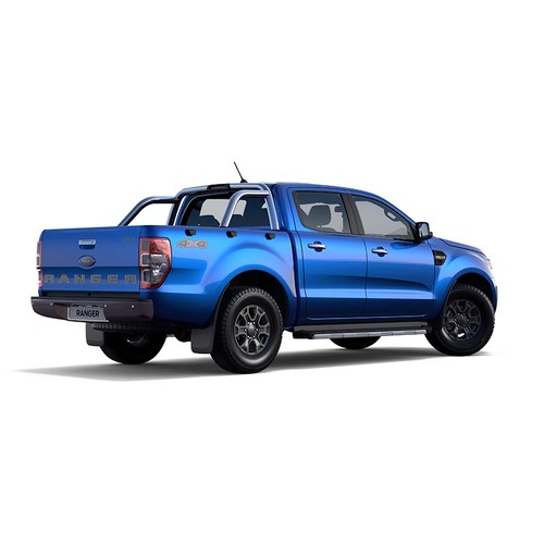 SMM V4 Steel Canopy For Ford Ranger PX PXMKII PXMKIII 2011-06/2022, Dual Cab, Lightning Blue - N6/SW3, Mechanical