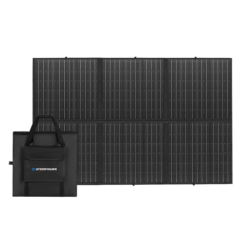 12V 300W Folding Solar Panel Blanket Mat Complete Kit With Dual USB
