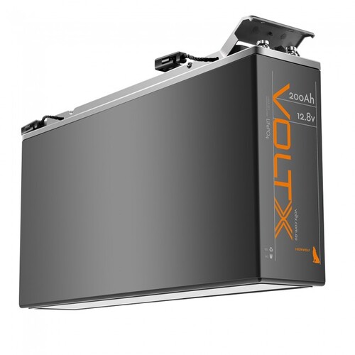 VoltX Slim 200Ah LiFePo4 Lithium Ion Deep Cycle Battery 12.8V, With BMS