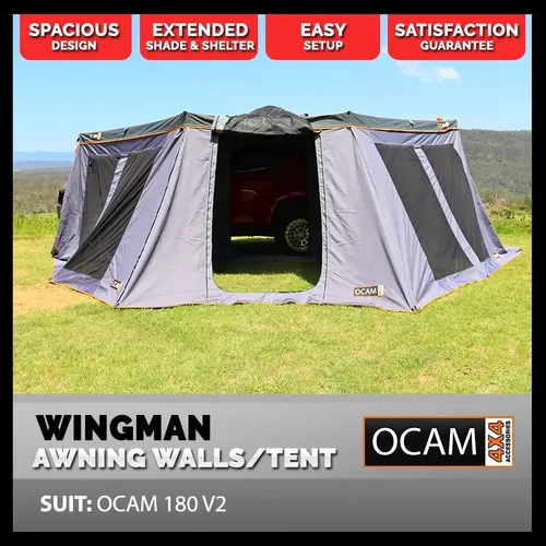 OCAM Wingman 180 Awning Walls/Tent- 6pcs, Suits OCAM 180 V2