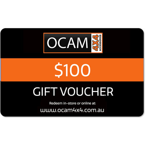 OCAM Gift Voucher $100 - Redeem Online or In-Store