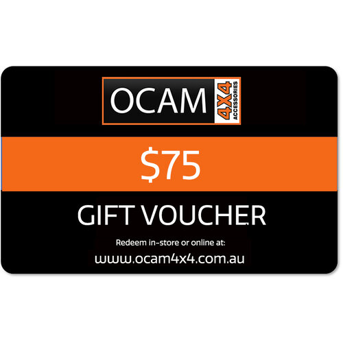 OCAM Gift Voucher $75 - Redeem Online or In-Store