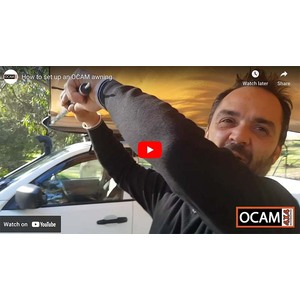 How to set up an OCAM awning