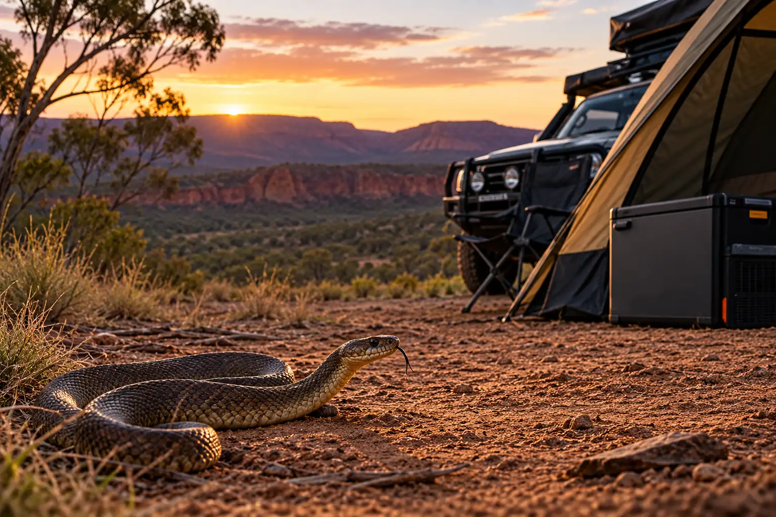 Australia's Most Snake-Prone Camping Regions Revealed