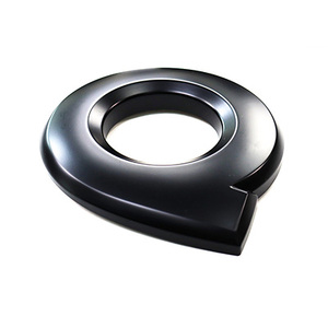 Logo Covers - Matte Black